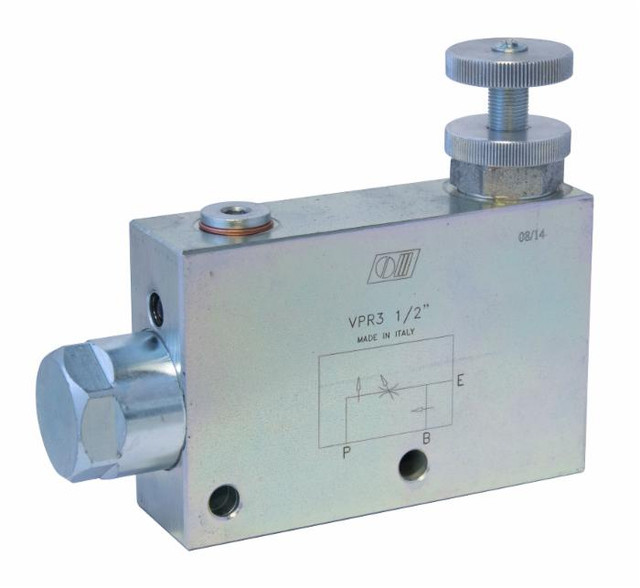 Valvola prioritaria regolabile da 3/8" - Ama Refluid