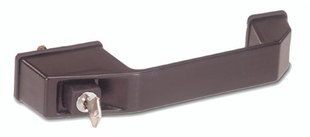 Maniglia per cabina trattore in plastica dx-sx con chiave - Ama