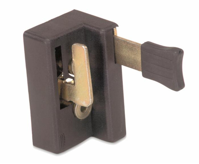 Serratura universale cabine con copertura nera dx leva dritta - Ama