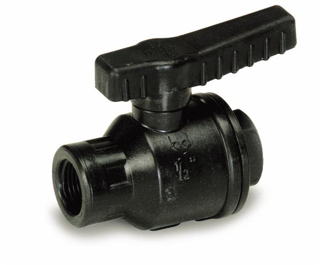Valvola sfera con attacchi 1/2" - Ama
