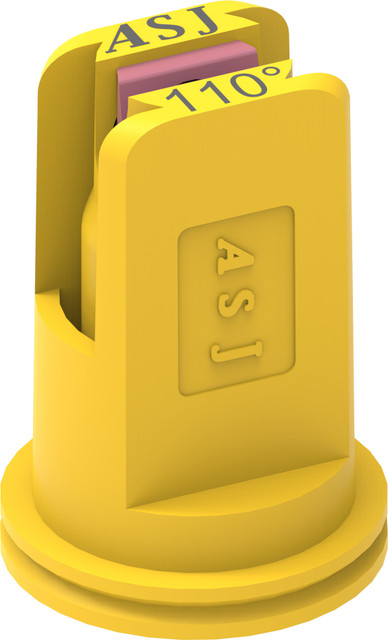 Ugello a ventaglio antideriva con inserto in ceramica giallo Ø 0,8mm - Asj Spray-Jet
