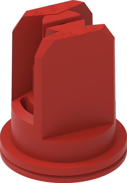 Ugello antideriva ad induzione d'aria rosso in plastica - Asj Spray-Jet
