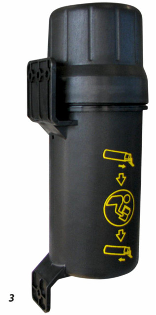 Portadocumenti tubolare Tu-Box Big lunghezza 320mm - Seat Plastic