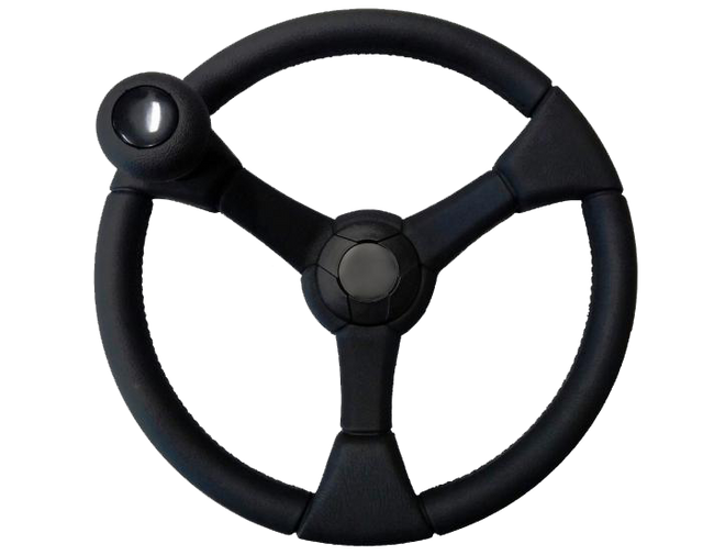 Volante C/6 diametro 350 mm con cono Danfoss 1 senza pomello - Seat Industries