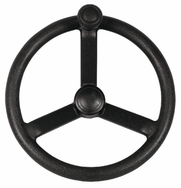 Volante C/6 diametro 360mm con cono Danfoss 1 e pomello - Seat Industries