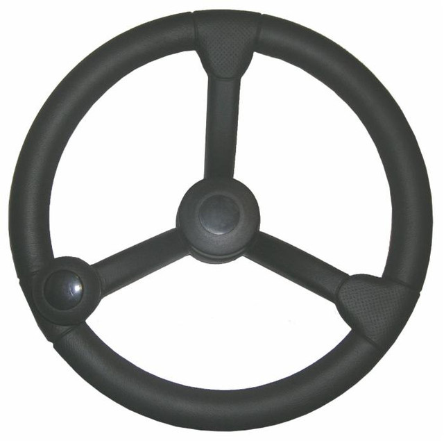 Volante C/6 diametro 380mm con cono Danfoss 1 e pomello - Seat Industries