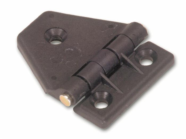 Cerniera in plastica per cabine,larghezza 80mm interasse fori 50mm - Ama