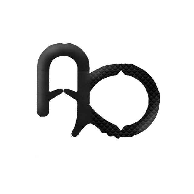 Guarnizione per lamiera o ABS e cofani con aggancio fino a 3mm (20 mt) - Ama