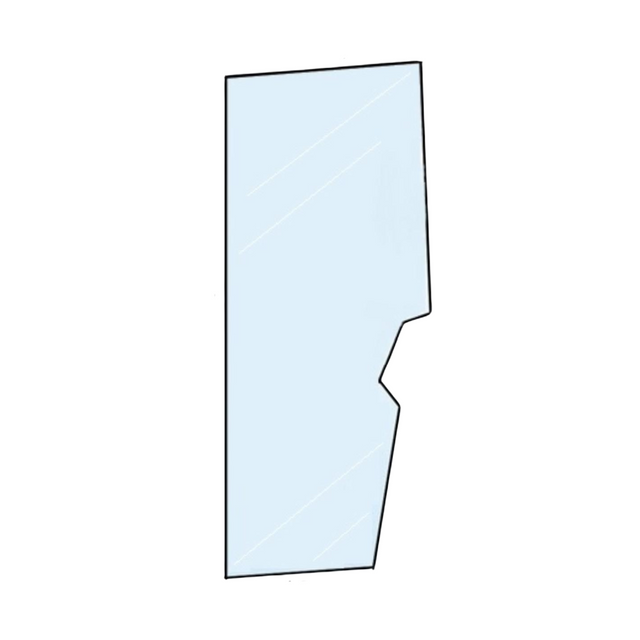 Vetro per portiera adattabile al riferimento originale Same 0,9231,212,0 - Ama