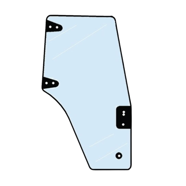 Vetro per portiera adattabile al riferimento originale CNH 82036000 - Ama