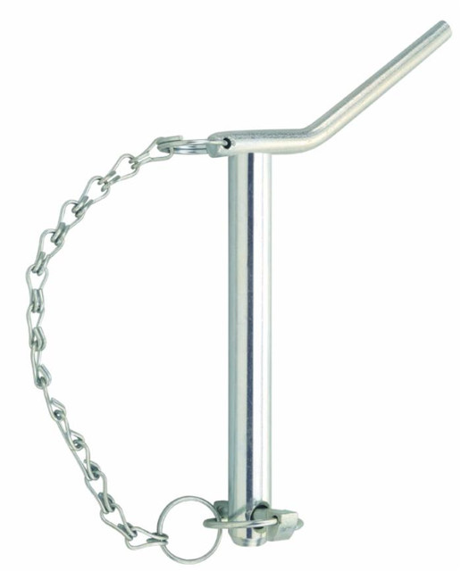 Perno con maniglia,spina e catena ø 25x130mm - Ama