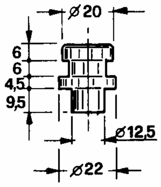 Perno anteriore adattabile Pz - CM13 - Ama