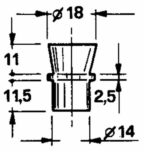 Perno anteriore adattabile Galfre' - Ama