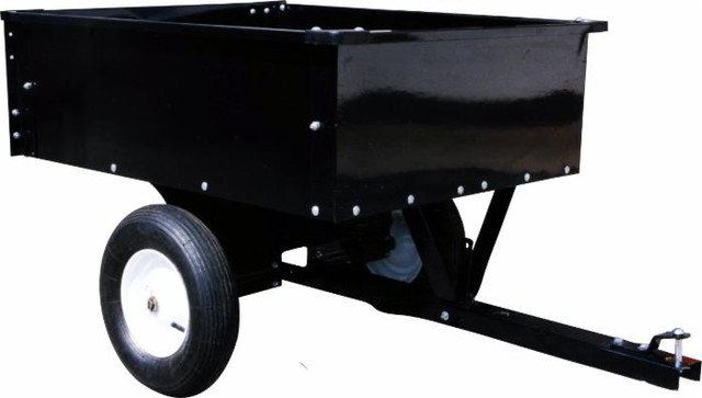 Carrello ribaltabile a 2 ruote per trattorini rasaerba - Ama