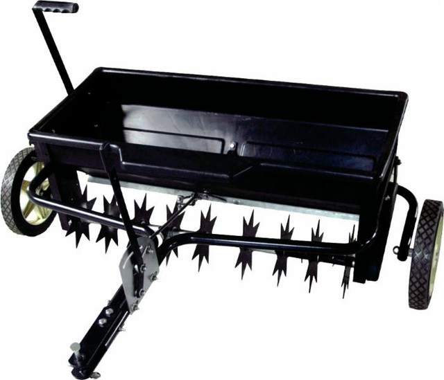 Arieggiatore spandiconcime per trattorini tagliaerba capacità 45kg - Ama