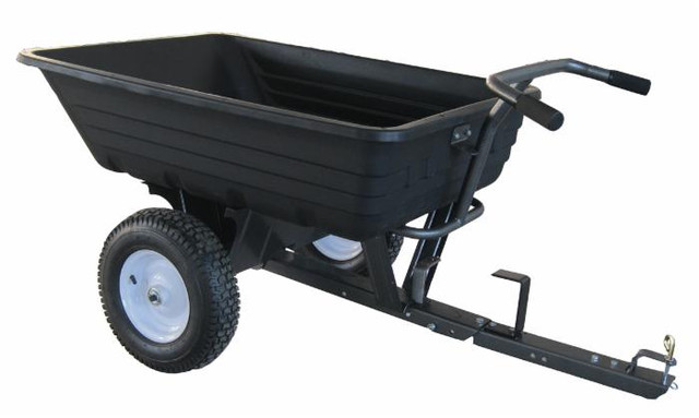 Carrello ribaltabile per trattorini tagliaerba con capacità 300kg - Ama