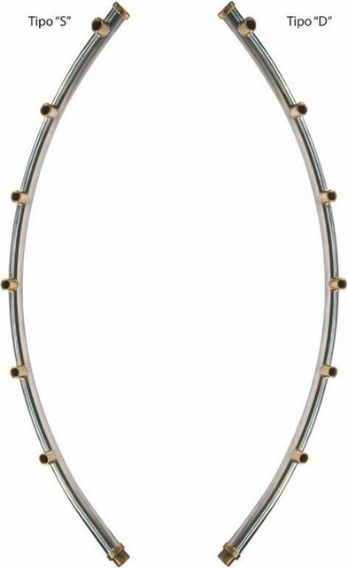 Asta atomizzatore curva Ø ventola 800mm e raggio 445mm - Arag