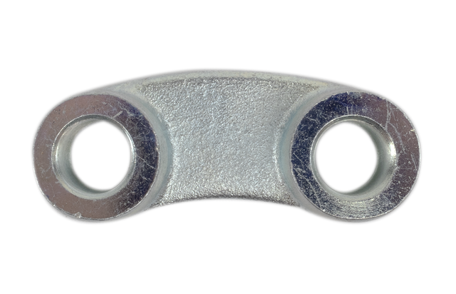 Staffa di fissaggio con fori M16 interasse 50mm - Ama