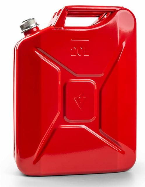 Tanica in metallo da 20 lt rossa - Ama