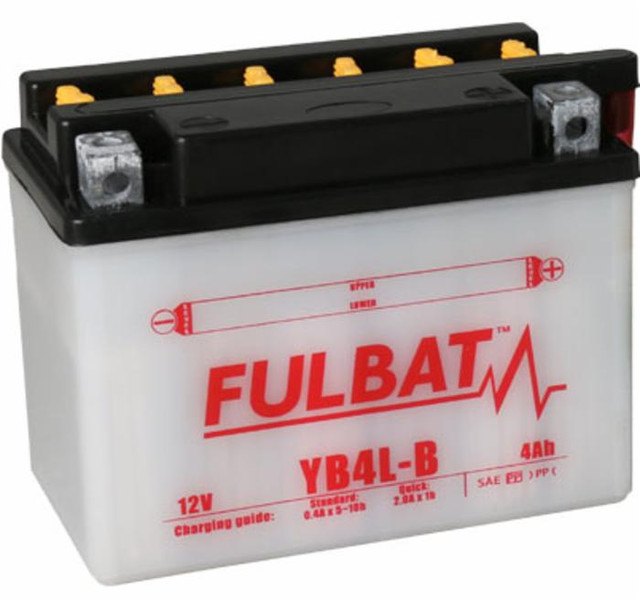 Batteria Fulbat per trattorini tagliaerba da 12V 4Ah con acido - Fulbat