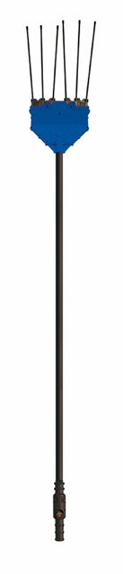 Abbacchiatore elettrico con asta fissa 240cm - No brand