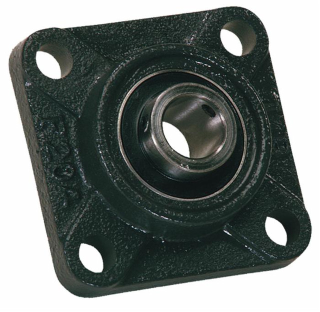 Supporto a flangia quadra autoallineante UCF 210 con cuscinetto Ø 50mm - Ama