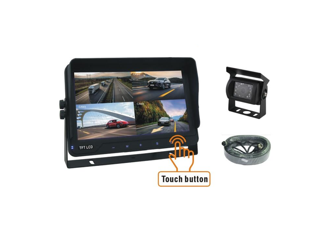 Kit videocamera 7" HD 16:9 12-24V - Ama