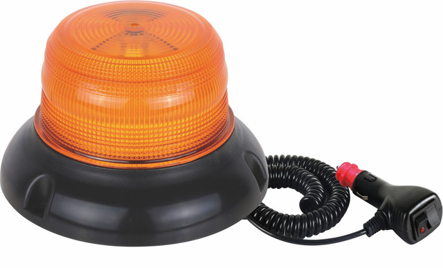 Lampeggiante a LED Ama Base magnetica Arancione 12-24V - Ama