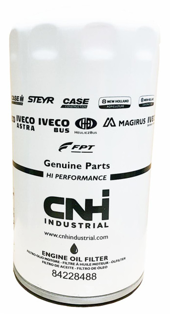 Filtro olio motore CNH originale 84228488 (ex 2854749) - CNH