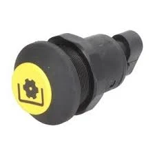 Interruttore a pulsante Pneutron giallo per ambienti agricoli - Pneutron