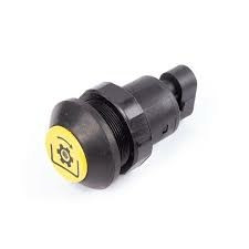 Interruttore a pulsante Pneutron presa di forza giallo - Pneutron