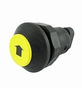 Interruttore a pulsante Pneutron giallo freccia - Pneutron