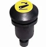 Interruttore a pulsante Pneutron giallo sollevatore abbassato - Pneutron