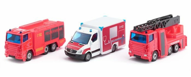 Set Di Servizi Di Soccorso Con 3 Modelli Siku 6326 - Siku