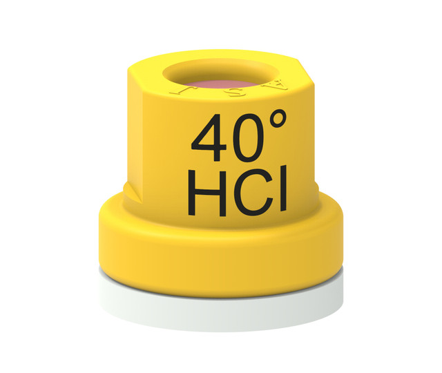 Ugello a cono ceramico HCI 40° giallo - Asj Spray-Jet
