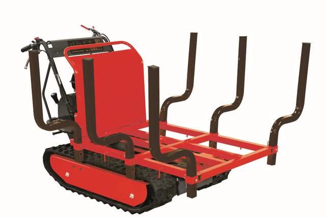 Cassone porta legna motocarriola compatibile modelli TAG500TD e TAG500TL Ama rosso - Ama