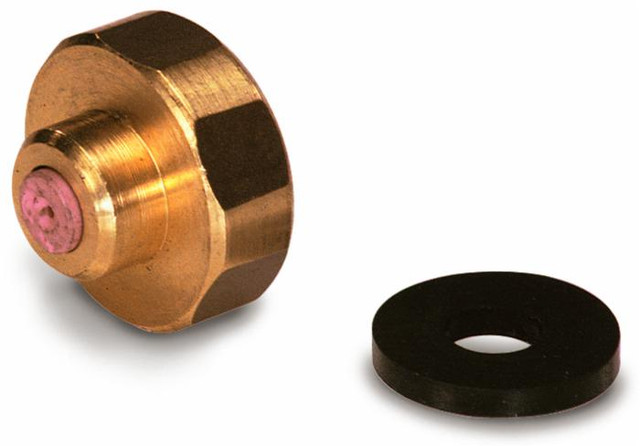 Testata in ottone completa con ugello in ceramica Ø 1,2 mm - Ama