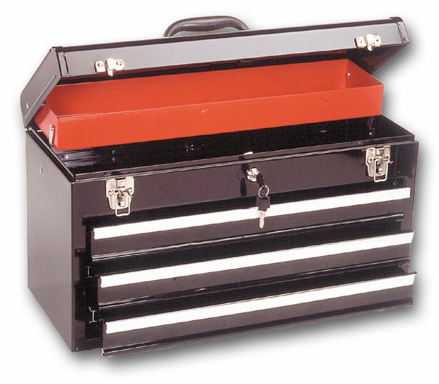 Cassetta porta attrezzi in metallo 520x300x218mm - Ama