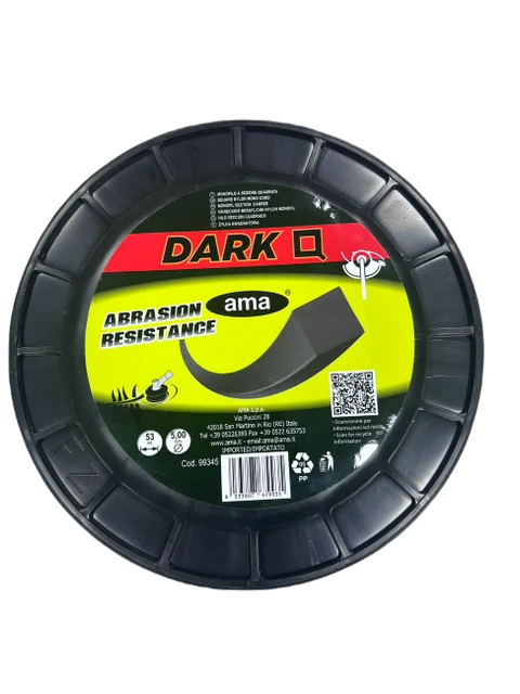 Monofilo quadrato nero Ama 3,0 mm x 144 m - Ama