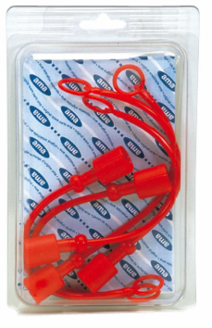 Tappo parapolvere di colore blu per innesti rapidi maschio da M1/2" - Ama Refluid