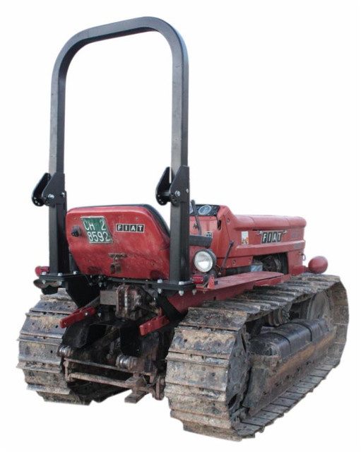 Arco di protezione posteriore abbattibile per trattori cingolati  312C - 605C - 411C - 451C - 505C Super - Ama