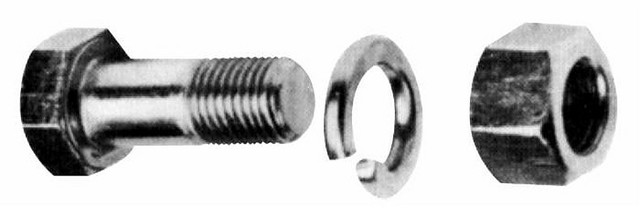 Bullone testa esagonale 8x30x1,25 - Ama