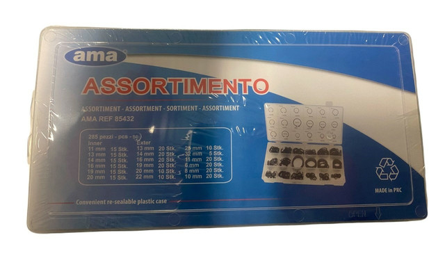 Assortimento seeger 285 pz - Ama