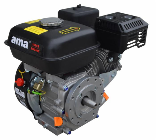 Motore a 4 Tempi Ohv 196cc,6,5Hp con Flangia - Ama