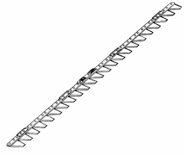 Lama 19 sezioni lunghezza 1,00 mt adattabile BCS - Ama