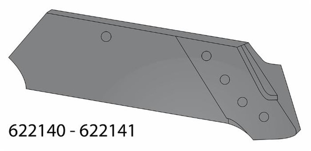 Vomere adattabile Kuhn 622140 dx - Ama