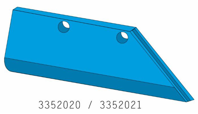 Vomere 16" adattabile Lemken 3352021 sx - Ama