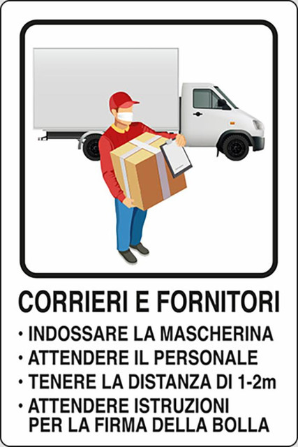 Segnaletica Covid-19 - Ama