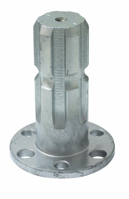 Albero scanalato per pompe con profilo 1”3/8 Z6 e flangia Ø 70mm - Ama Albero scanalato per pompe con profilo 1”3/8 Z6 e flangia Ø 70mm - Ama
