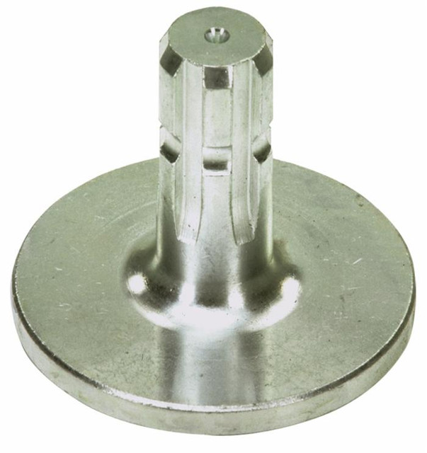 Alberino scanalato con flangia con profilo interno 1"3/8 - Ama